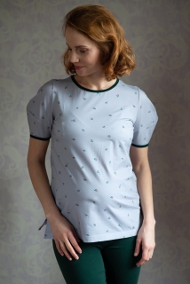 triko Poupě šedá bio